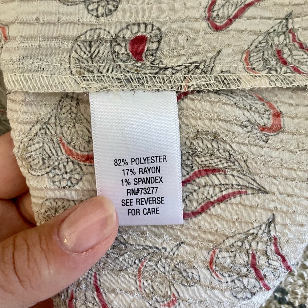 Vintage Patterned Button-Down - image 6